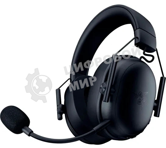 Гарнитура Razer BlackShark V3 X HyperSpeed чёрный, беспроводная + проводная, радиоканал, до 70 ч