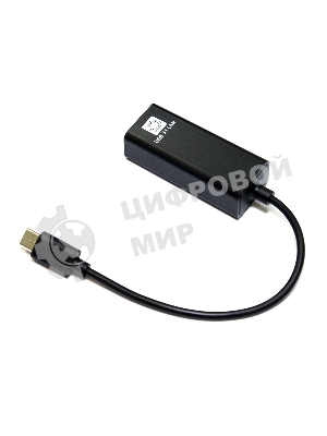 Кабель-адаптер 5bites UA3C-45-08BK USB3.1, RJ45 100MB, черный