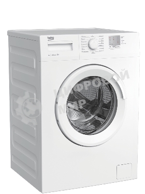 Стиральная машина Beko WRE6511BWW (R) белый, загрузка фронтальная 6 кг, 1000 об/мин., класс: А