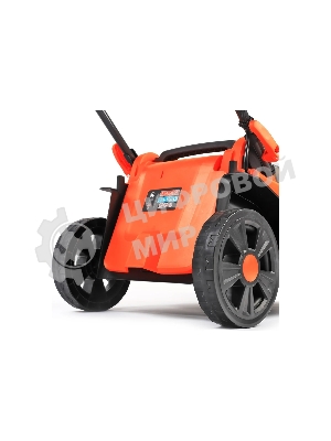 Газонокосилка аккумуляторная PATRIOT CM 440 2*21В UES, без акб и зу, бесщеточ, 37см, трав 35л пласт+мульчирование, центр. подъем 6 уровней (25-75), пласт дека