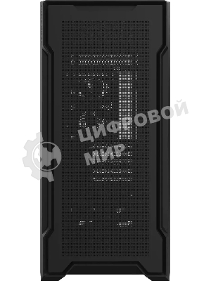 Компьютерный корпус Gigabyte C102B Gb-C102G, без БП MicroATX 5x120мм 4x140мм 2xUSB 3.0 audio bott PSU, черный