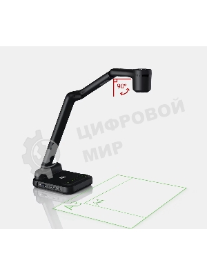 Документ-камера IQBoard [IQView E4521] 8 мегапикселей (разрешение 3840x2160), 10 digital zoom, интерфейсы: HDMI, VGA, USB 2.0, встроенное программное обеспечение без установки на ПК