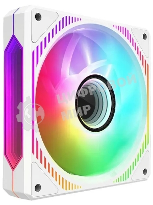 Вентилятор для корпуса Alseye Mirror-W-P белый, 120 мм, 2000 об/мин, 35.2 дБ, 4 pin