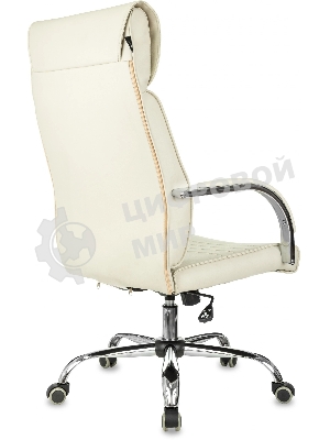 Кресло Бюрократ T-8010SL/IVORY слоновая кость, экокожа