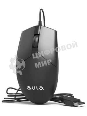 Мышь проводная AULA AM104 черный