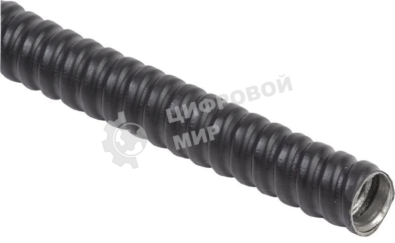 Металлорукав Р3-ЦПнг-15 (50м) с протяжкой черный IEK CMP10-15-050