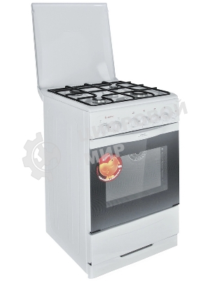 Плита газовая Gefest ПГ 3200-05 белый, конфорок 4 шт, духовка 42 л, 50 см x 85 см x 57 см