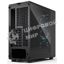 Корпус Fractal Design Epoch Black TG RGB Light Tint, Midi-Tower, чёрный, 3 x 120 мм
