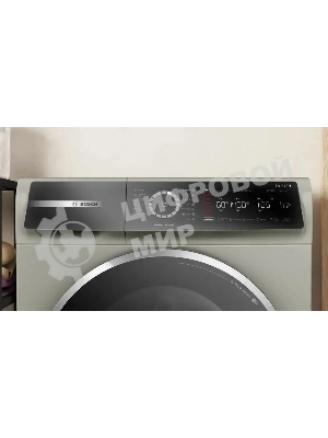 Стиральная машина Bosch Serie 8 WGb2440XME серебро, загрузка фронтальная 9 кг, 1400 об/мин., класс: А+++