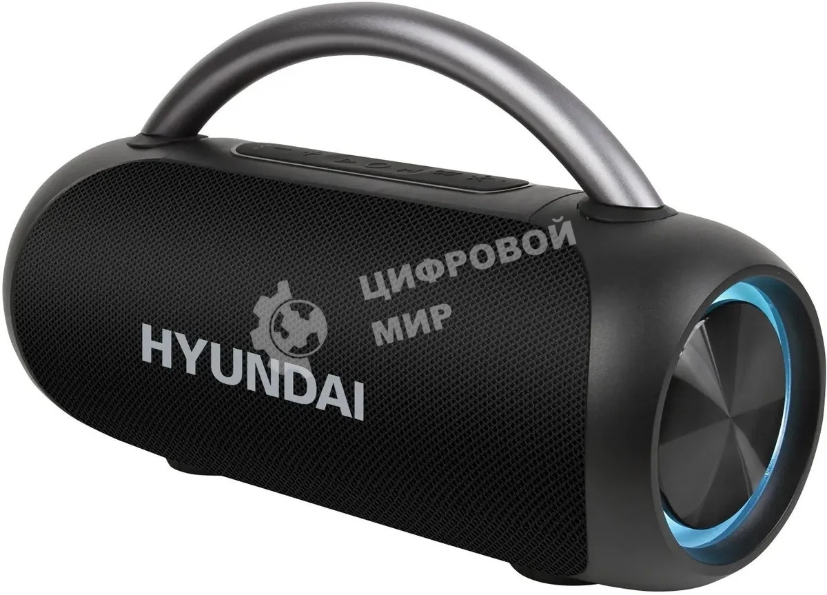 Колонка портативная Hyundai H-PS1026 черный 40W 2.0 BT 10м 1800mAh