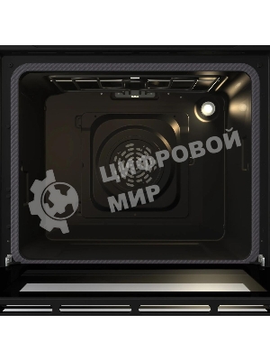 Встраиваемый духовой шкаф электрический Gorenje BO6727E03NX, черный/серебристый