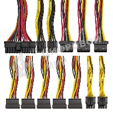 Блок питания Exegate UN500 (EX244555RUS), 500Вт, 120мм, серебряный