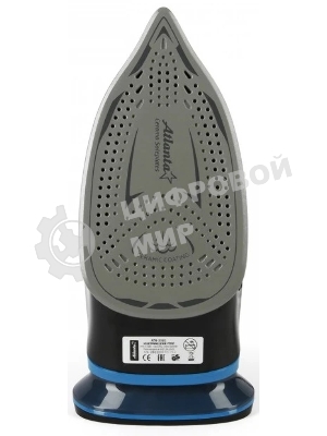 Утюг Atlanta ATH-5581 черный/синий, 2600 Вт, 32 г/мин, 89 г/мин, 380 мл