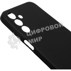 Чехол (клип-кейс) BoraSCO для Samsung Galaxy A15 Microfiber Case черный (72894)