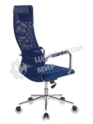 Кресло Бюрократ KB-9N/DB/TW-10N TW-01 TW-11 синий, сетка