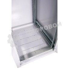 Шкаф телекоммуникационный напольный ЭКОНОМ 18U (600 × 800) дверь стекло, дверь металл