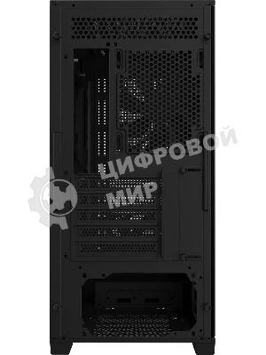 Компьютерный корпус Gigabyte C102B Gb-C102G, без БП MicroATX 5x120мм 4x140мм 2xUSB 3.0 audio bott PSU, черный