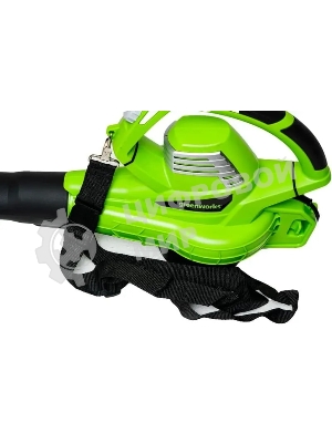 Воздуходувка-пылесос садовый электрический Greenworks BL3000, 220 В, 3000 Вт 2406507