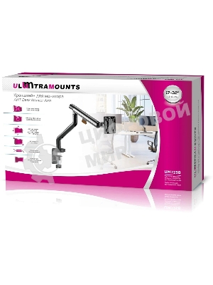 Кронштейн для мониторов Ultramounts UM725B черный 17