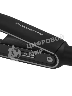 Выпрямитель для волос Rowenta Thermostyle SF7120E0 черный/серый, 30 мм, 230 °C, 6 режимов