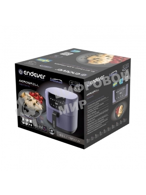 Аэрогриль Endever Skyline AF-127 фиолетовый, 1800 Вт, 4.5 л, сенсор, 7 программ