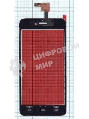 Сенсорное стекло (тачскрин) для Explay Craft, белое