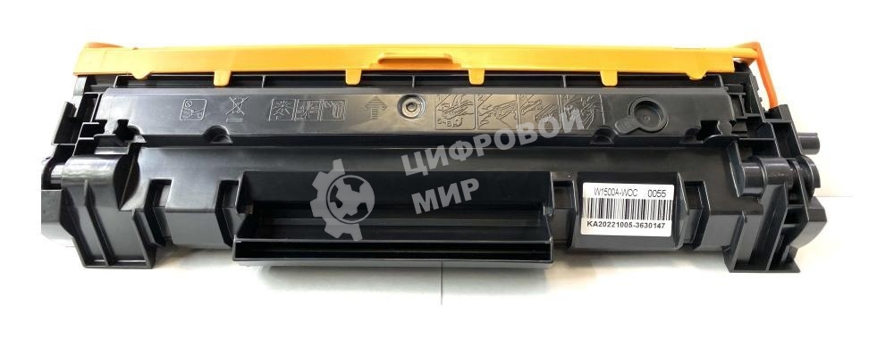 Картридж лазерный Colouring CG-W1500A черный (975 стр) без чипа для HP LaserJet М111/М141