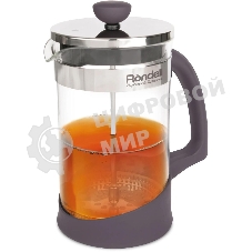 Френч-пресс Rondell Akzent RDS-938, 1 л, стальной