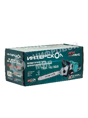 Цепная пила Интерскол ПЦА-16/36В дл.шины:16