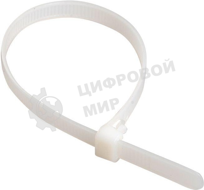 Хомут кабельный 8.8х750 нейл. белый (уп. 100 шт) IEK UHH31-D088-750-100