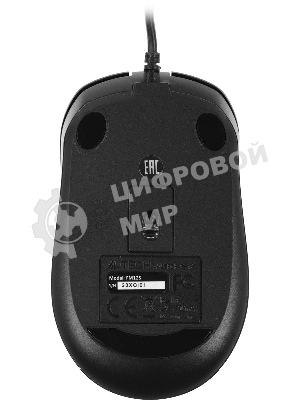 Мышь проводная A4Tech Fstyler FM12S черный, 1200 dpi, USB, кнопки - 3