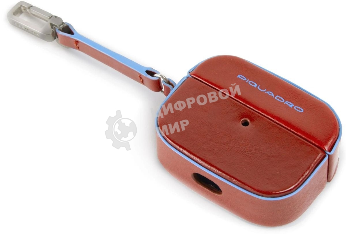 Чехол для наушников Piquadro Blue Square AC5308B2/CU4 темно-коричневый натур.кожа