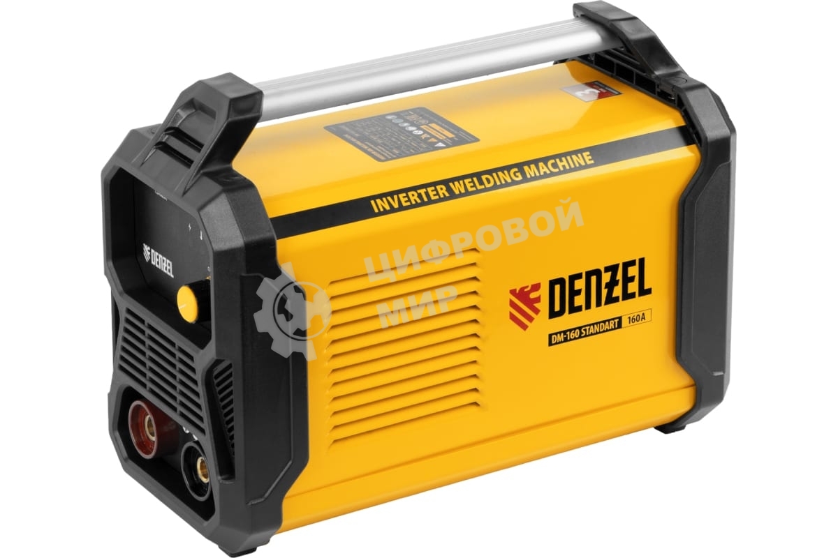 Аппарат инвертор. дуговой сварки Denzel DM-160 Standart, 160 А, ПВ 60%