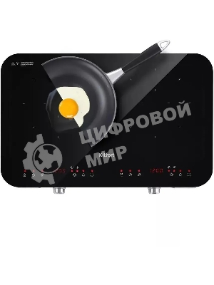 Плита Индукционная Kitfort КТ-149 черный (настольная)