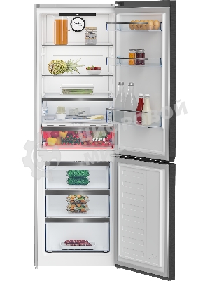 Холодильник Beko B5RCNK363ZXBR антрацит двухкамерный 220/100л морозилка снизу Total No Frost