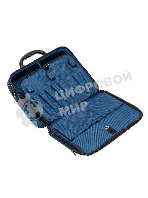 Сумка для инструмента (кейс монтера) Сибртех 365х300х110 мм, 10 карманов, наплечный ремень