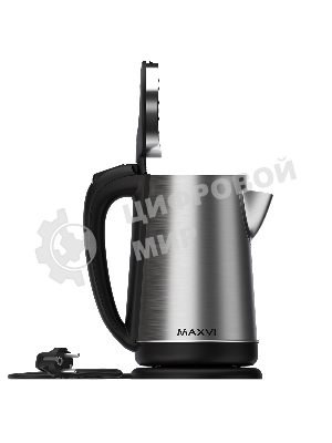 Чайник электрический Maxvi KE1822S silver-black