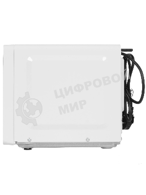 Микроволновая печь Gorenje MO20S4W белый, 20 л, 800 Вт, переключатели - сенсор