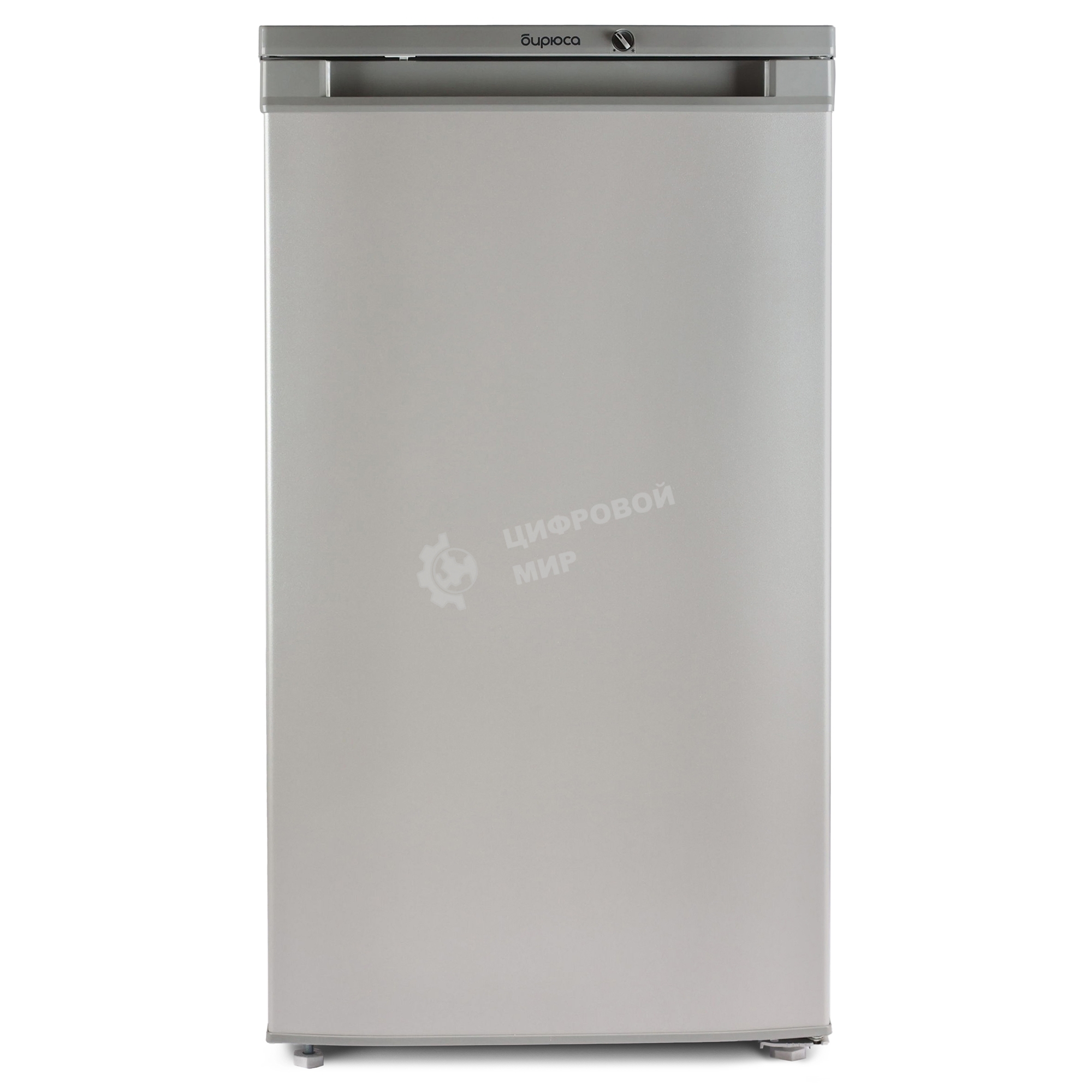 Морозильная камера Бирюса M412 металлик, 80л, 3 ящика