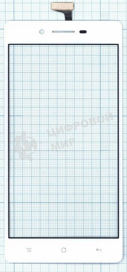 Сенсорное стекло (тачскрин) для OPPO Neo 7, белое