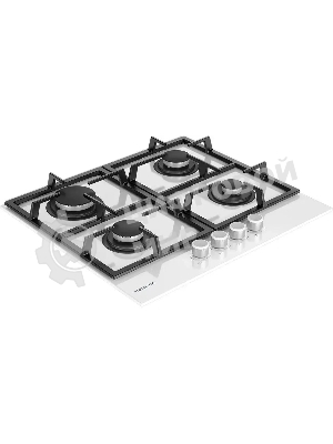 Газовая варочная панель Hotpoint HG 61F/WH, независимая, белый