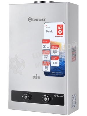 Колонка газовая THERMEX B 20 D серебристый