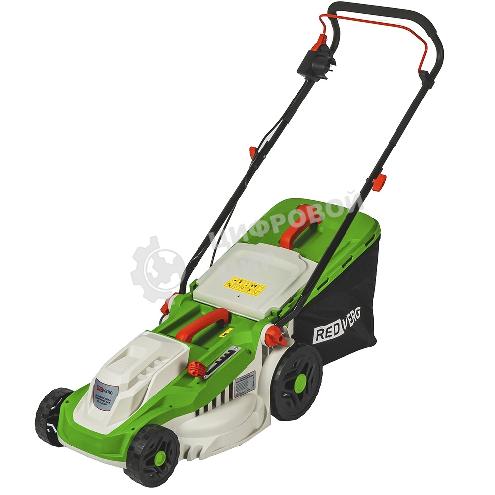 Газонокосилка роторная RedVerg RD-ELM380 1600Вт