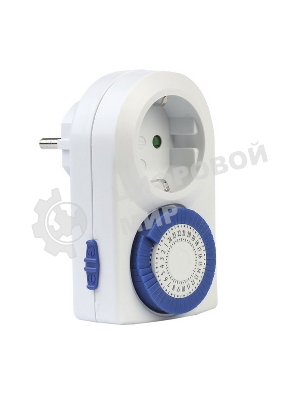 Розетка Smartbuy (SBE-STM2) таймер механический, 3600Вт