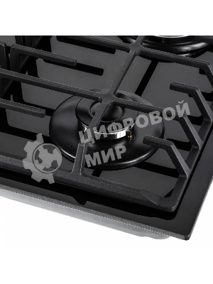 Газовая варочная панель Maunfeld EGHG.64.6CB/G, 4 конфорки, закаленное стекло, черный