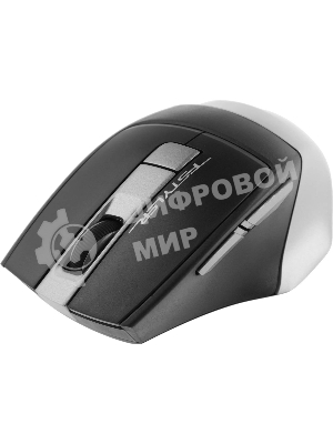 Мышь беспроводная A4Tech Fstyler FG35 серый/черный, 2000 dpi, радиоканал, USB, кнопки - 6
