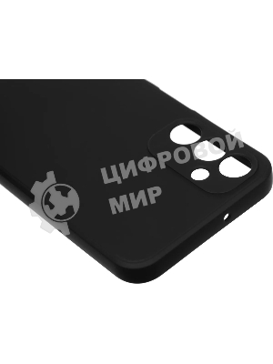 Чехол (клип-кейс) BoraSCO для Samsung Galaxy A15 Microfiber Case черный (72894)