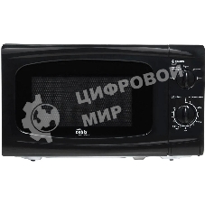 Микроволновая печь Oasis MW-70UB черный, 20 л, 700 Вт, переключатели - поворотный механизм
