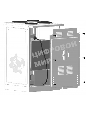 Плита электрическая Лысьва ЭП 411 белый, конфорок 4 электрических, духовка 57 л, 50 см x 84 см x 60 см