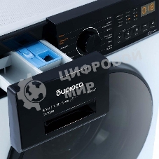 Стирально-сушильная машина Бирюса WMD-SM812/03 белая, загрузка фронтальная 8 кг, 1200 об/мин., класс: A+++